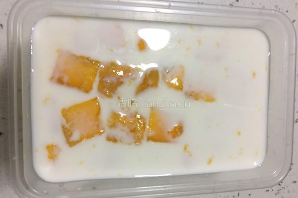 芒果椰汁冻的做法图解7