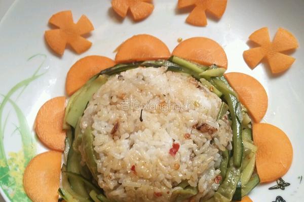 豆角焖饭的做法图解7