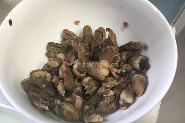 辣炒鸡心的做法图解1