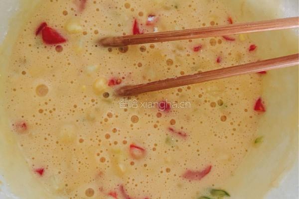 甜玉米饼的做法图解3
