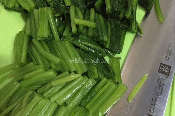 老醋拌菠菜的做法图解4