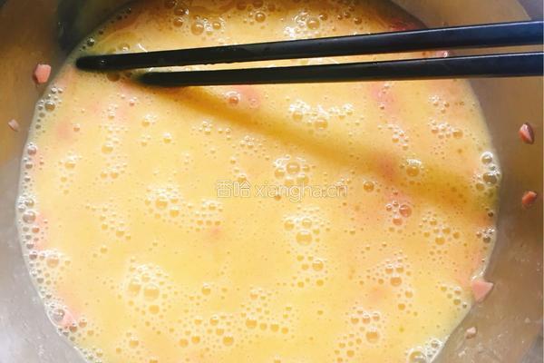 香肠鸡蛋饼的做法图解3