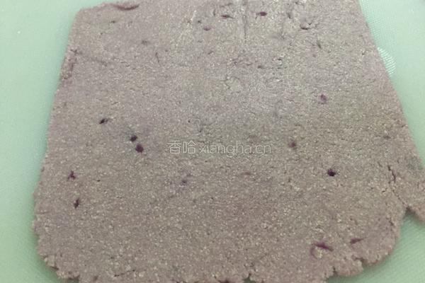 火龙果紫薯西米卷的做法图解10