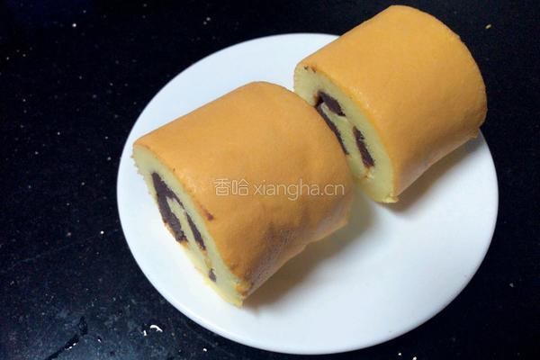 红豆沙蛋糕卷的做法图解27