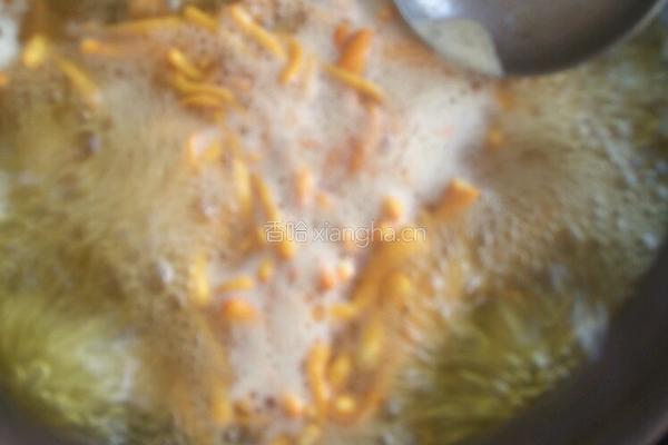 鸭肉煲鲜虫草花的做法图解8