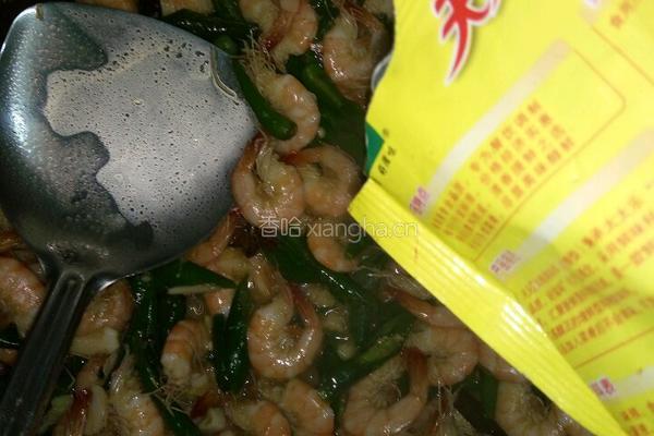 辣椒炒虾的做法图解11