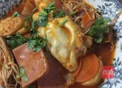 辣白菜豆腐汤的做法图解11