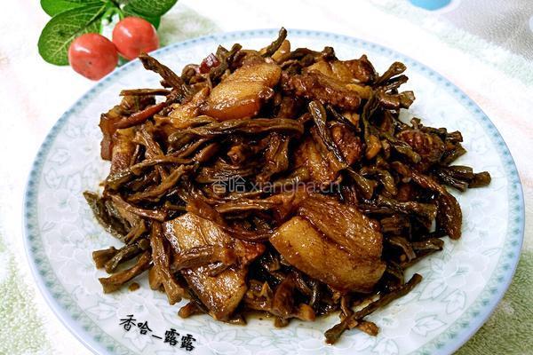 干豆角烧肉的做法图解17