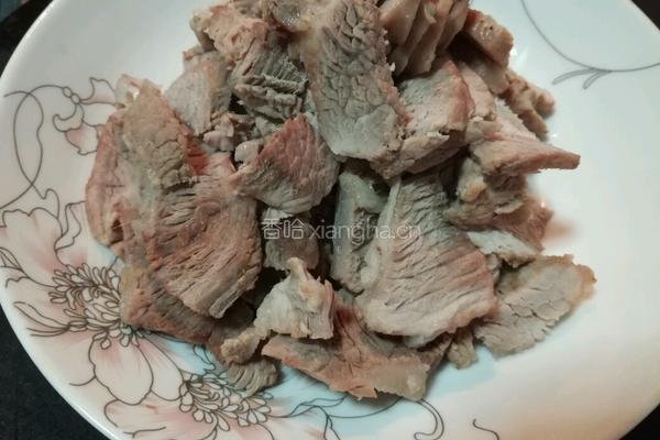 干拌猪肉切片的做法图解7