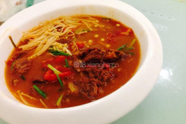 番茄炖牛腩的做法图解6