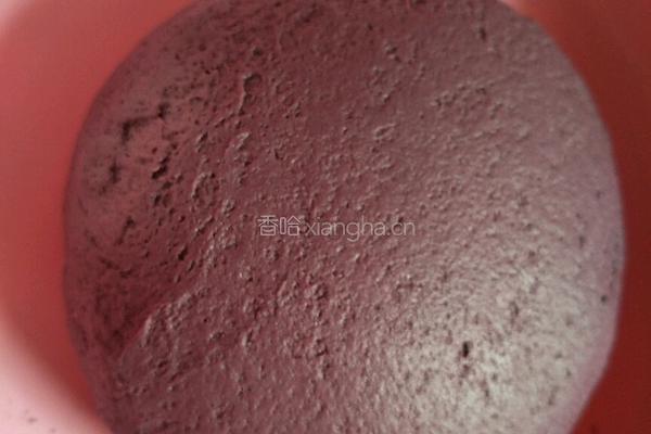 奶香紫薯馒头的做法图解5