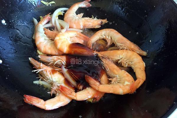 蚝油大虾的做法图解6