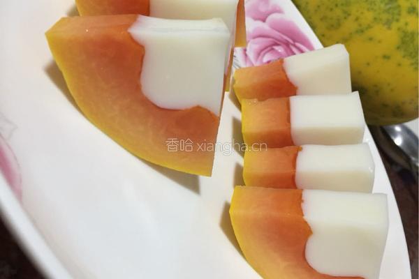 木瓜椰子冻的做法图解14
