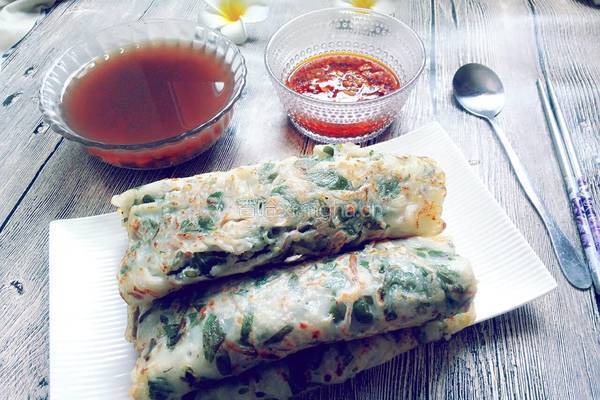 蒜汁马齿苋饼的做法图解21