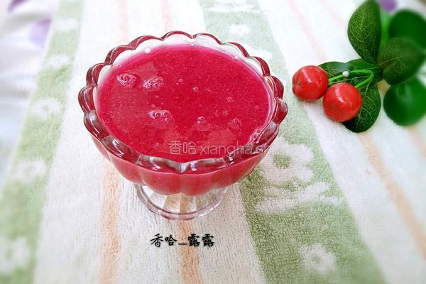 鲜榨红心火龙果皮的做法图解9