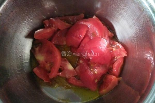 海鲜菇西红柿肉丸汤的做法图解7