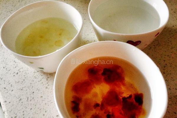 雪燕桃胶皂米羹的做法图解2