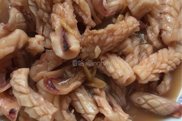 鱿鱼炒韭苔的做法图解19