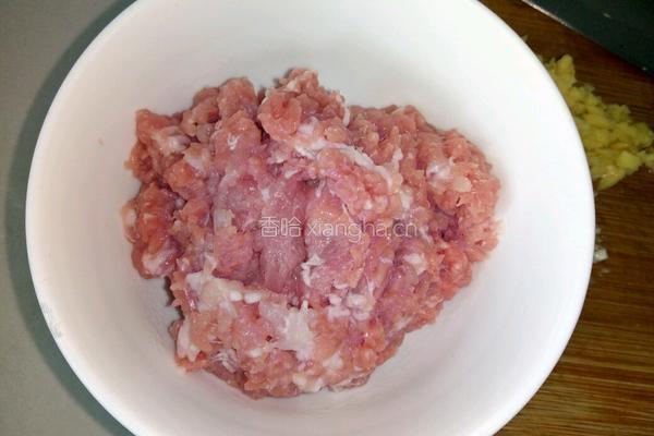 双椒肉沫的做法图解3