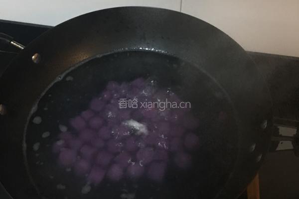 紫薯糯米芋圆的做法图解6