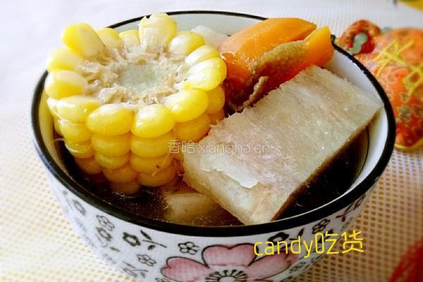 玉米猪骨粉葛汤的做法图解5