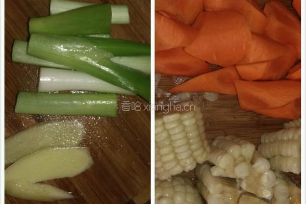 排骨玉米汤的做法图解2