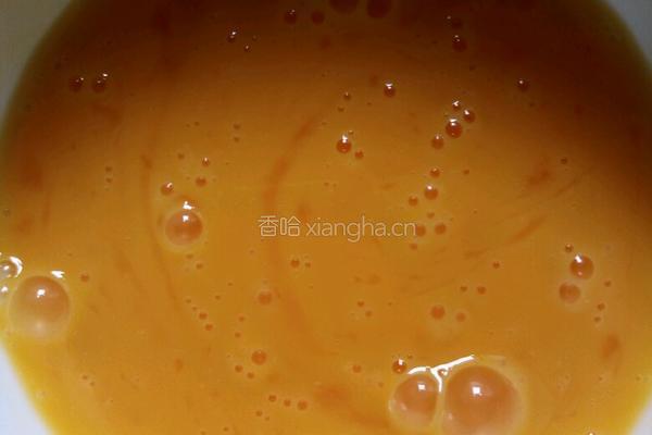 碗豆泥鸡蛋饼的做法图解2