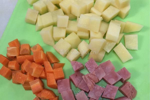土豆咖喱饭的做法图解2
