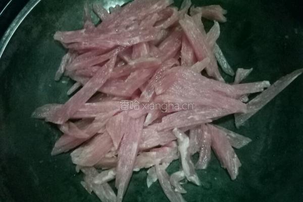 水滑肉的做法图解1