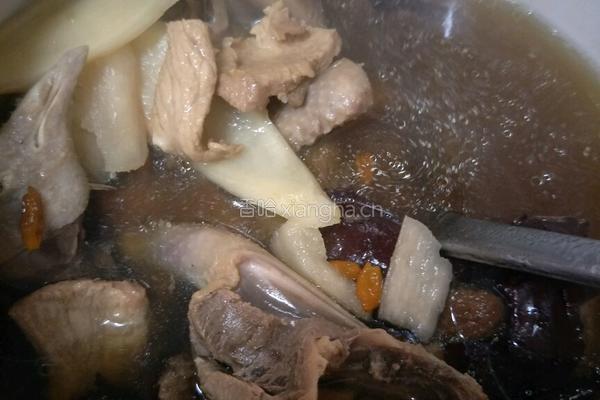 山药炖白鸽的做法图解5