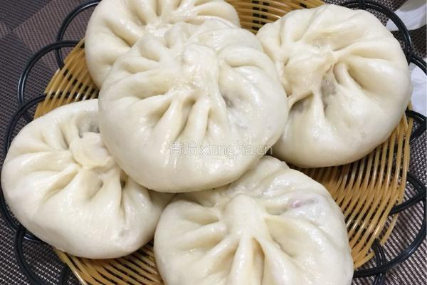 萝卜虾皮粉丝包子的做法图解13