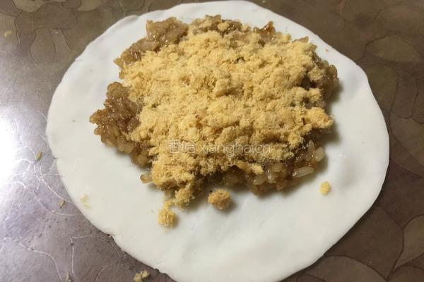 肉松蛋黄烧卖的做法图解9
