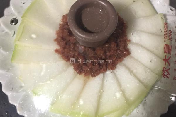 冬瓜酿肉末的做法图解9