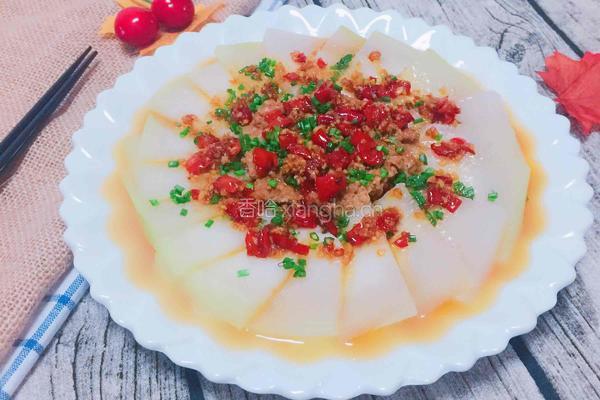 冬瓜酿肉末的做法图解12