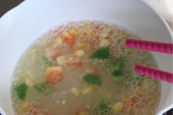 早餐/蔬果盛宴的做法图解3