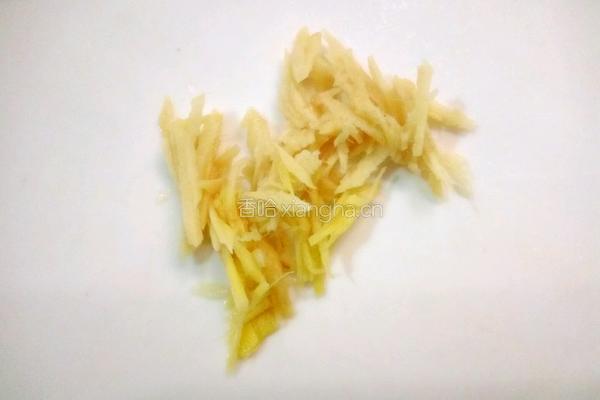 蒜苔炒肉的做法图解3