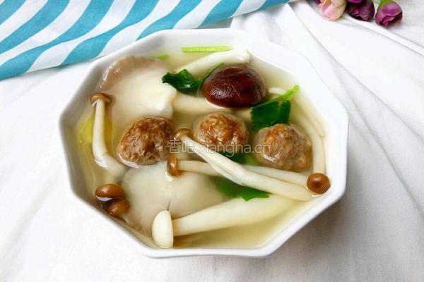 菌菇汤的做法图解8