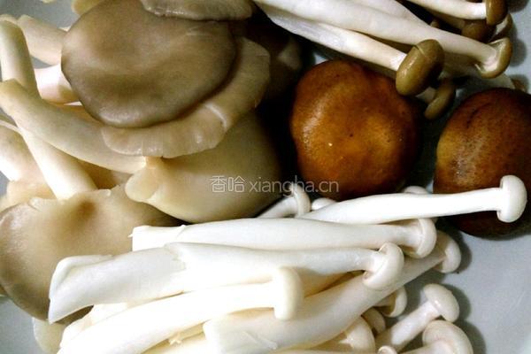 菌菇汤的做法图解1