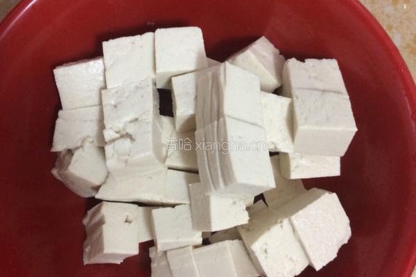 家常麻婆豆腐的做法图解1