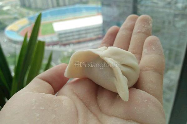鲜虾饺(含饺子皮的做法)的做法图解9