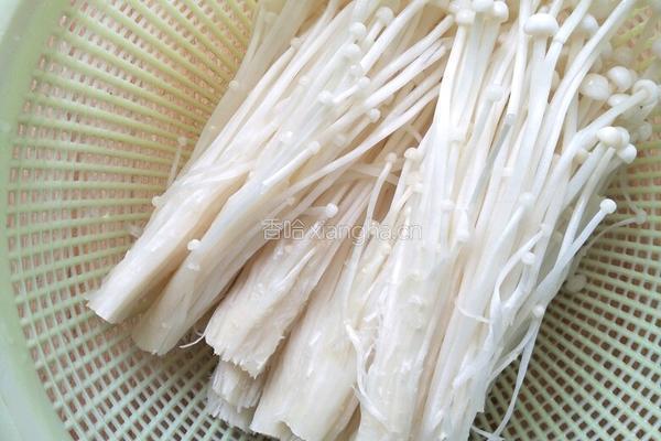 火腿金针菇的做法图解3