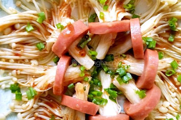火腿金针菇的做法图解11