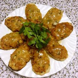虾泥藕饼的做法[图]