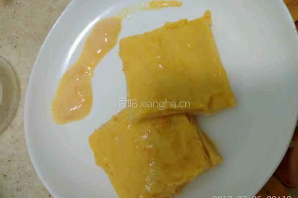 芒果蛋挞饼