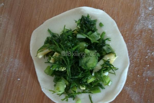 茴香素合子的做法图解11