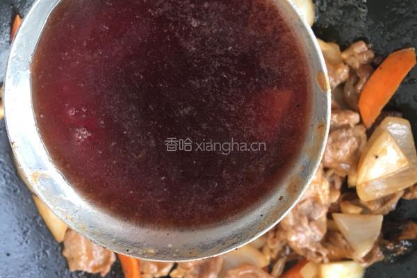 红酒烩羊肉的做法图解5