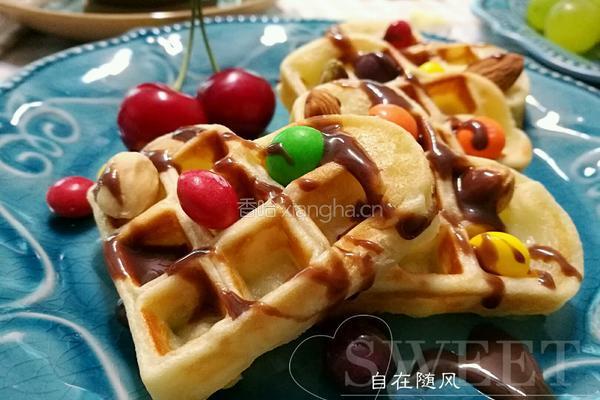 椰香华夫饼的做法图解12
