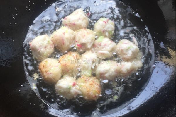 炸萝卜丸子的做法图解6