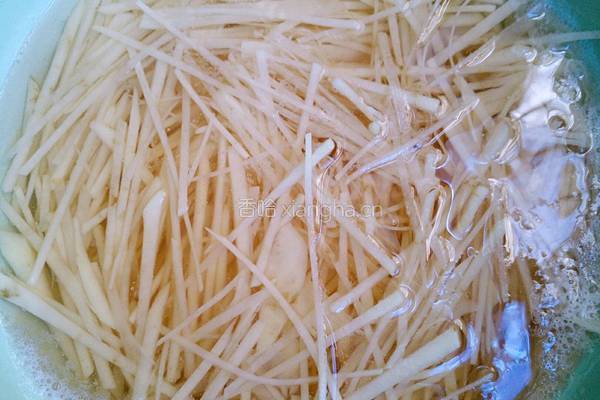 青椒土豆丝的做法图解4