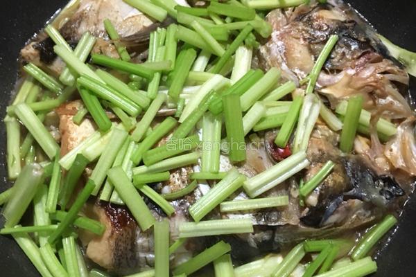 红烧鱼头的做法图解7